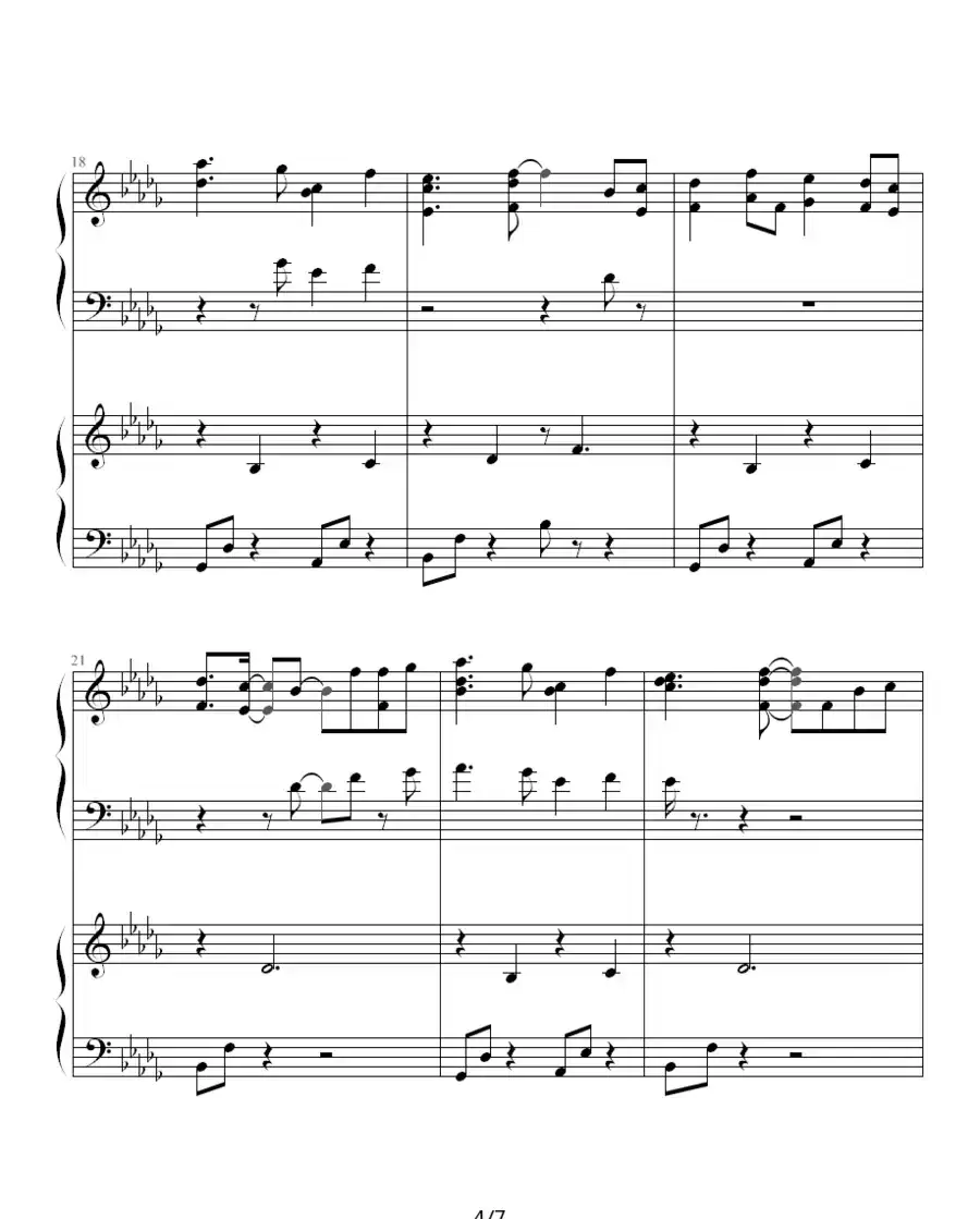 ignited（双钢琴）