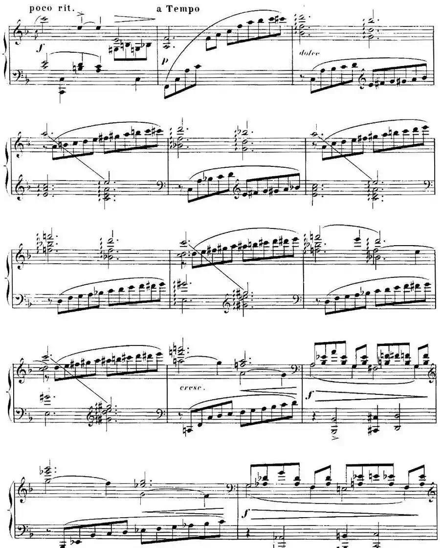 福雷13首船歌：Barcarolle No·7 in D min, Op·90
