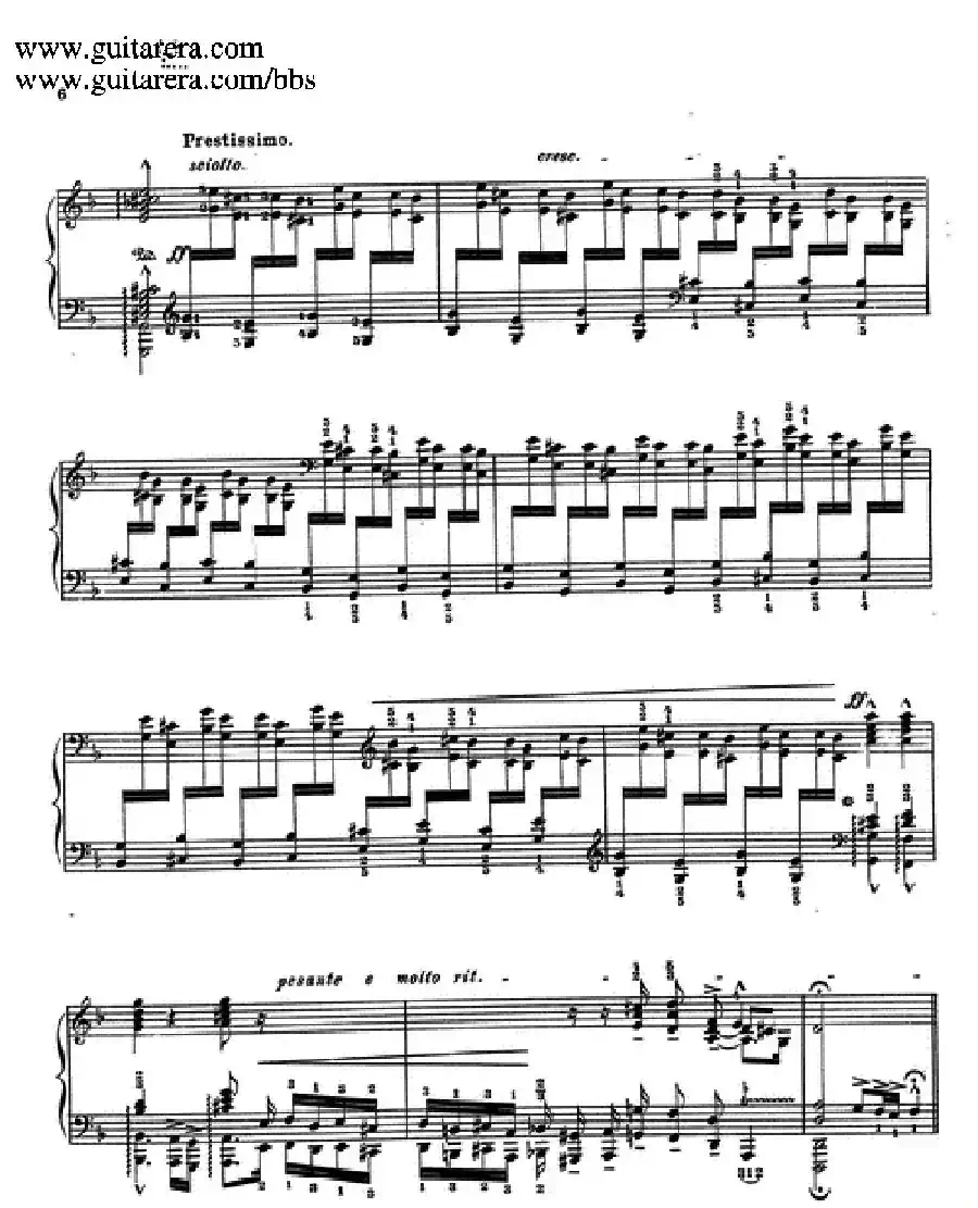 d小调托卡塔与赋格（BWV 565·陶西格改编钢琴独奏版）