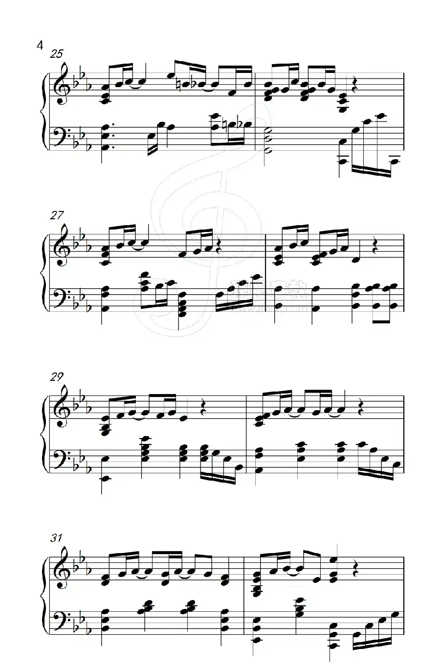 爱是永恒（《弹吧音教》制谱版）