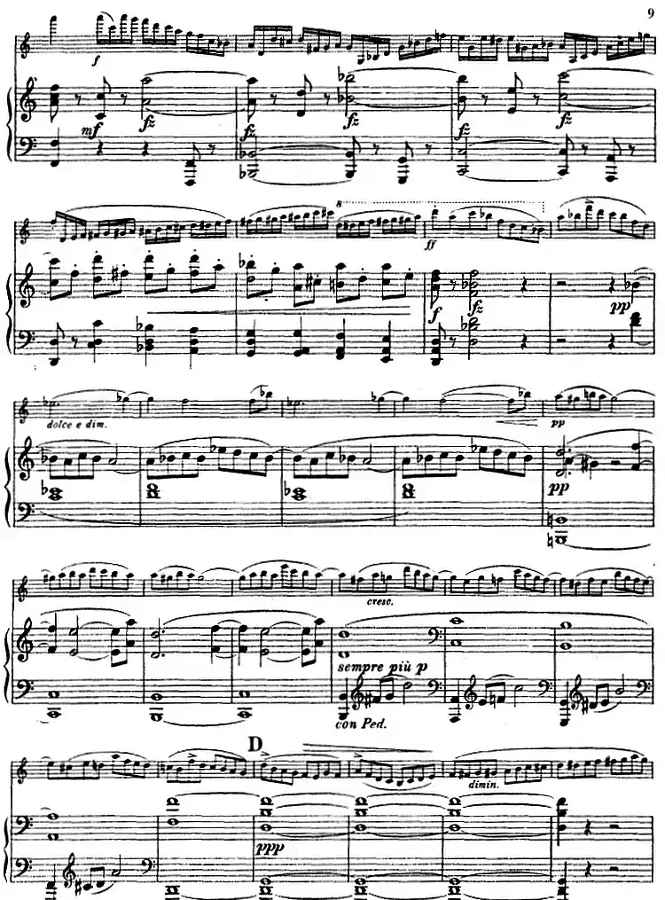 德沃夏克作品53号A小调协奏曲 (小提琴和钢琴)