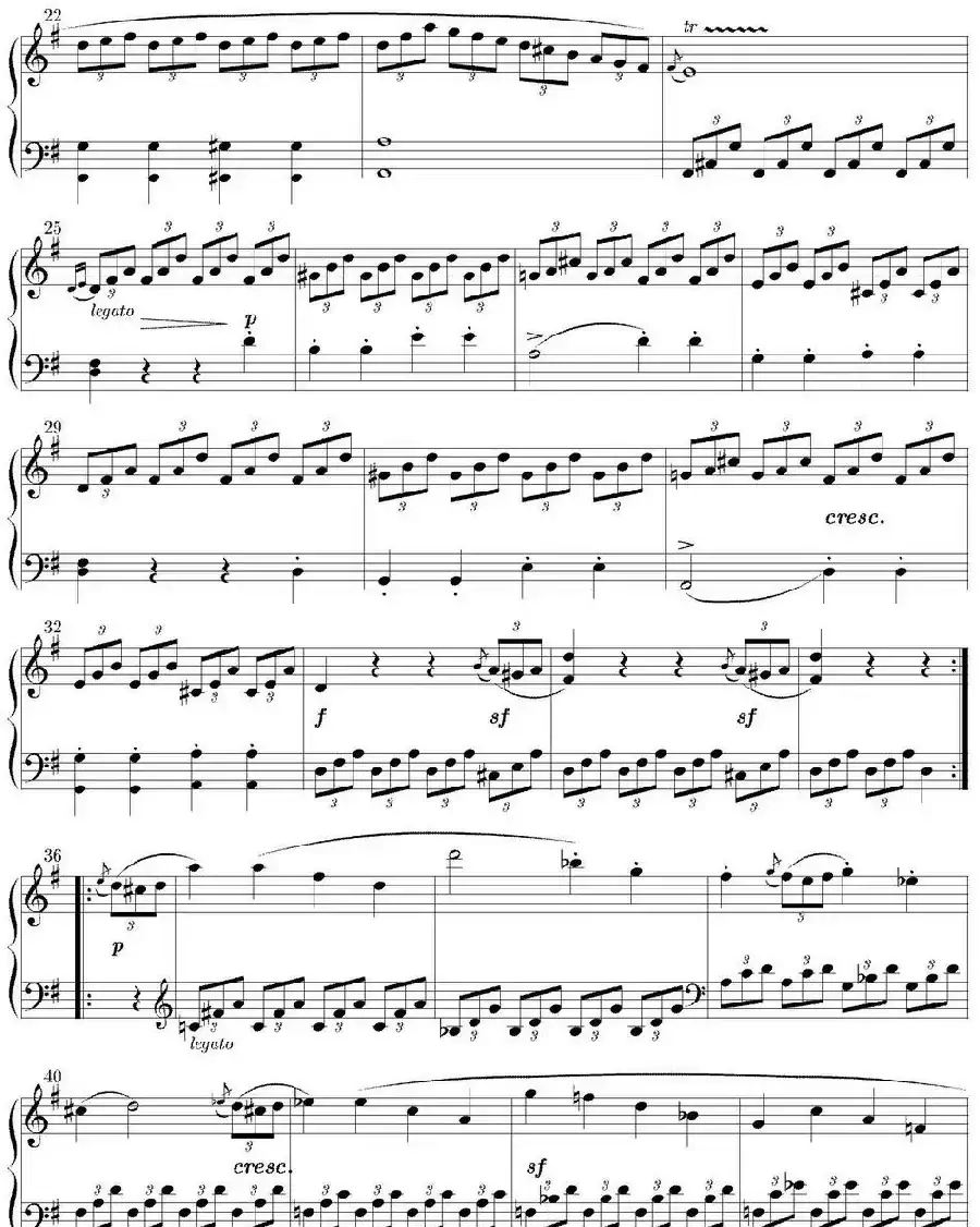 6 Sonatinas Op.36（6首钢琴小奏鸣曲-5）