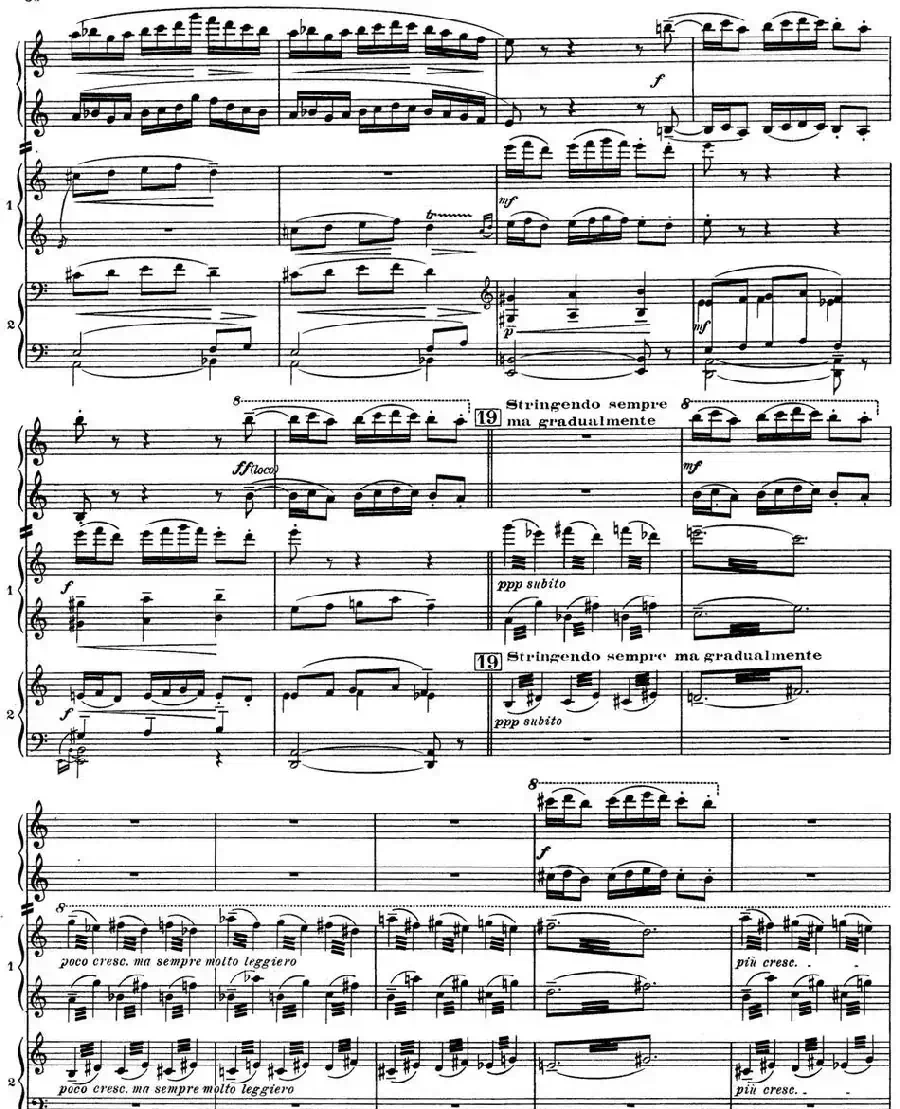 Nights in the Gardens of Spain 西班牙花园之夜 双钢琴版（Ⅱ-Danza lejana）