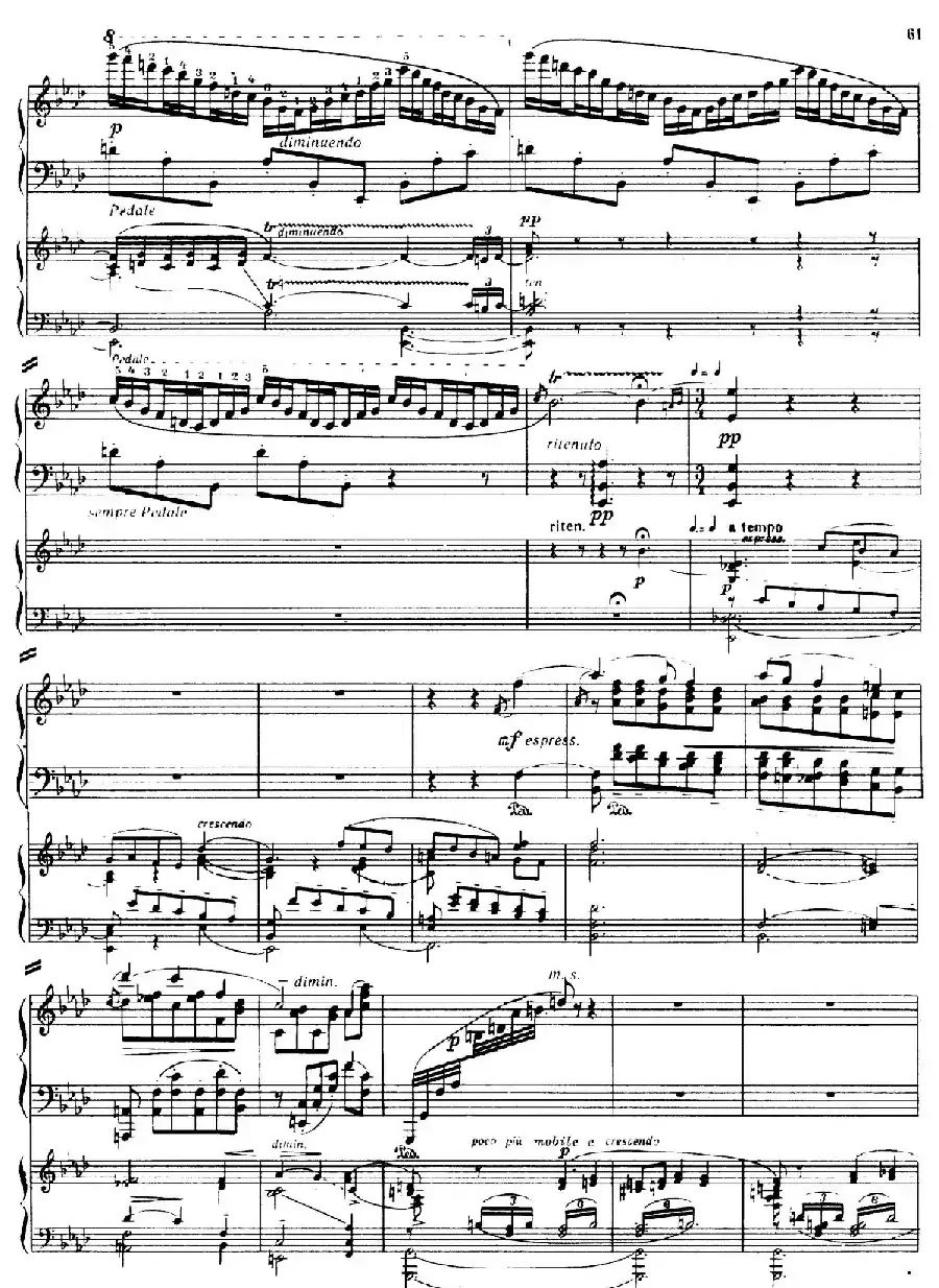 Piano Concerto No.2 in c Minor Op.50（c小调第二钢琴协奏曲·Ⅱ·双钢琴）