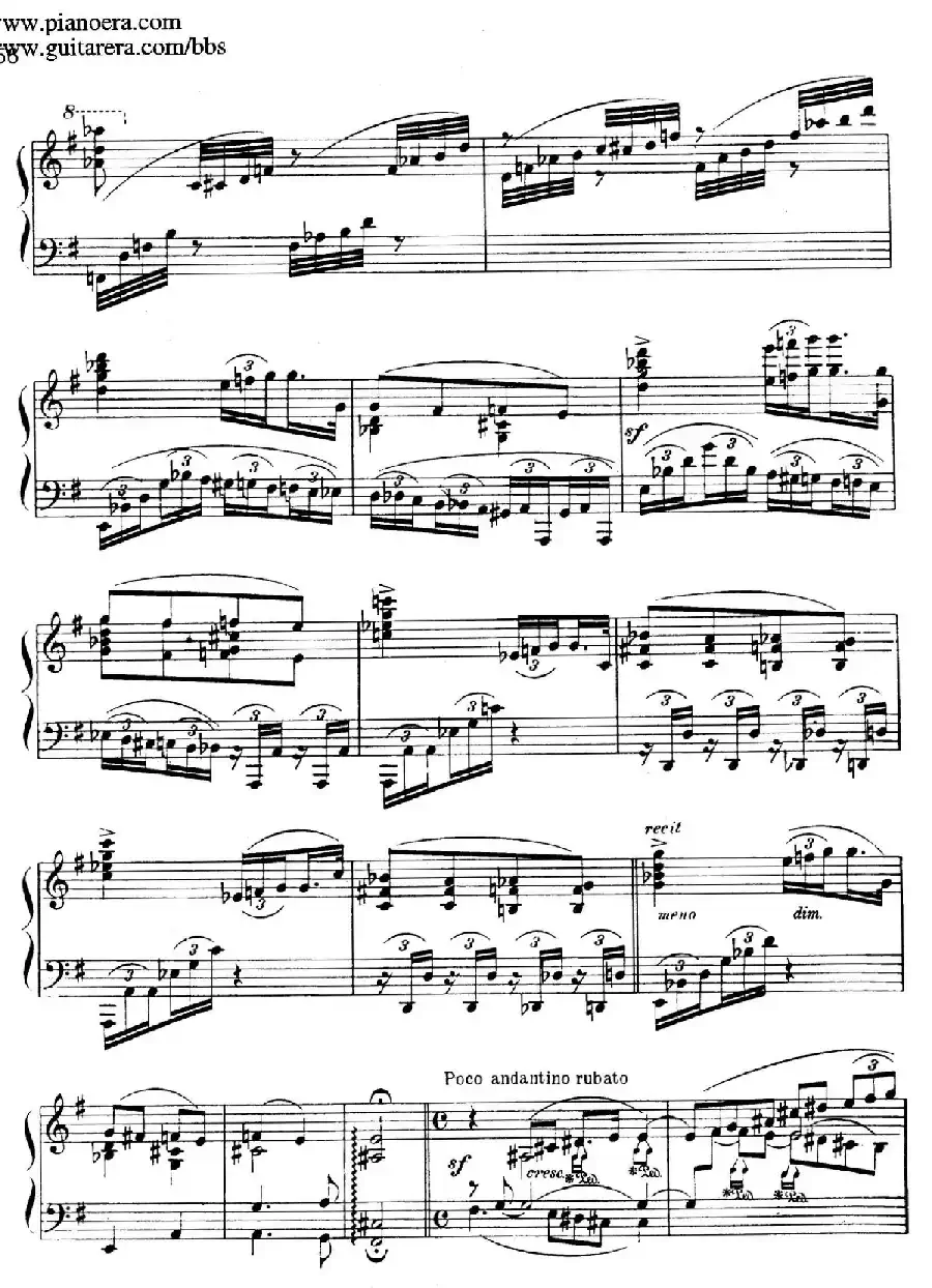 Allegro de Concierto（升C大调音乐会快板）