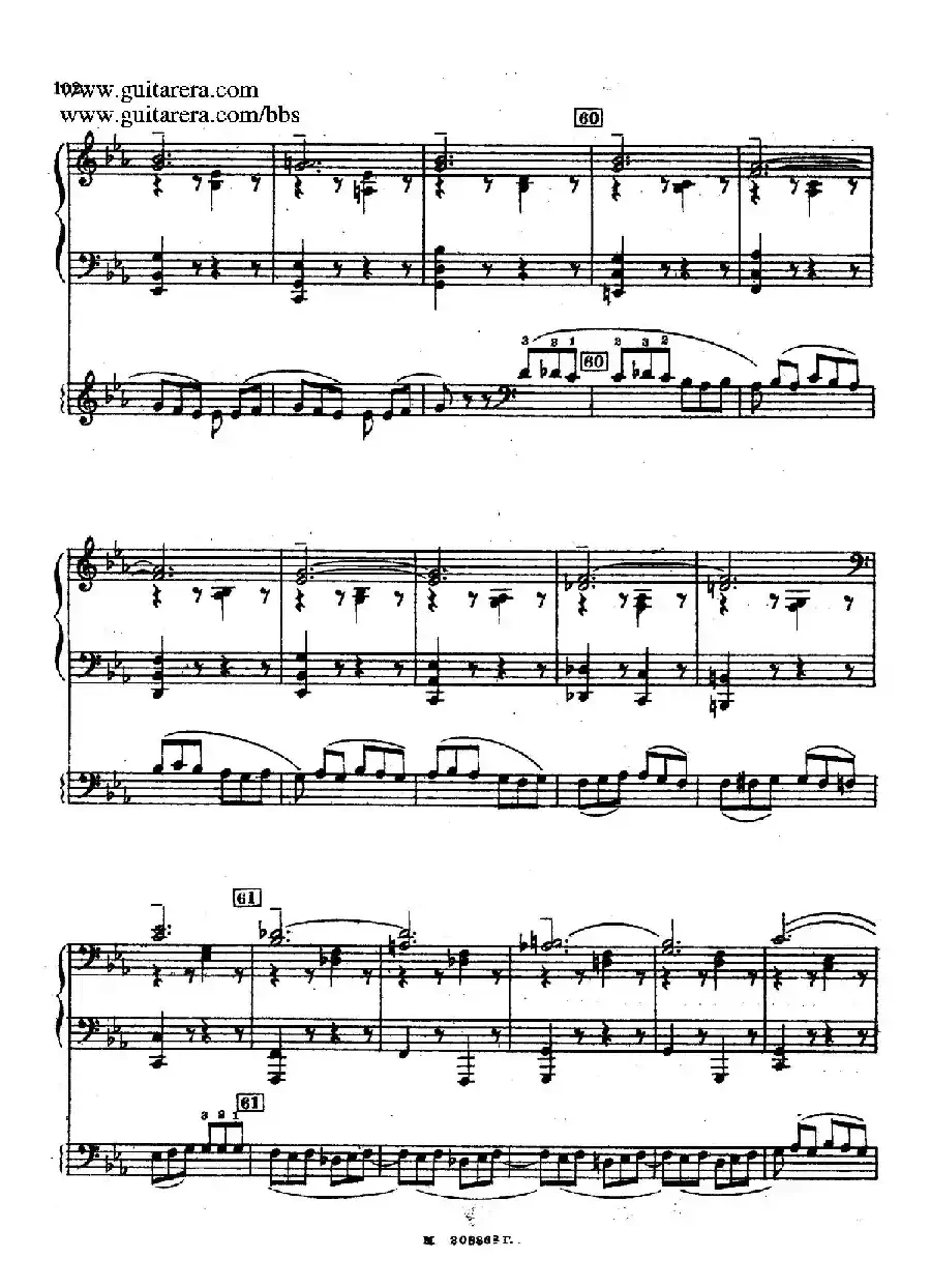 第二双钢琴组曲 Suite for Two Pianos No.2 Op.17（4. 塔兰泰拉舞曲 Tarantella）