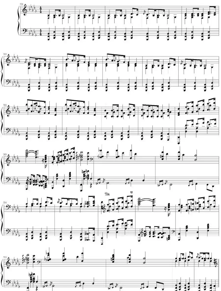 肖邦第二钢琴奏鸣曲 降b小调 Op.35