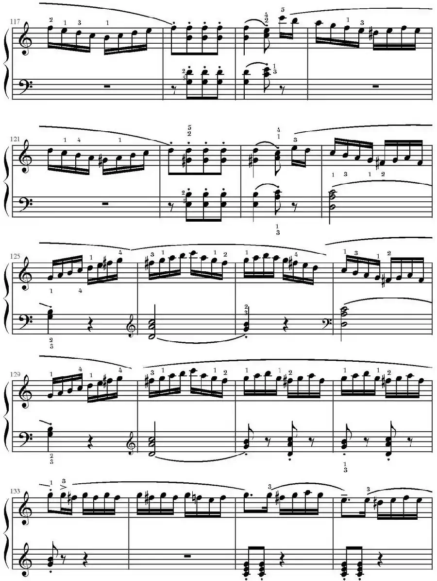 C大调小奏鸣曲 Op.20 No.1(库劳作曲版)