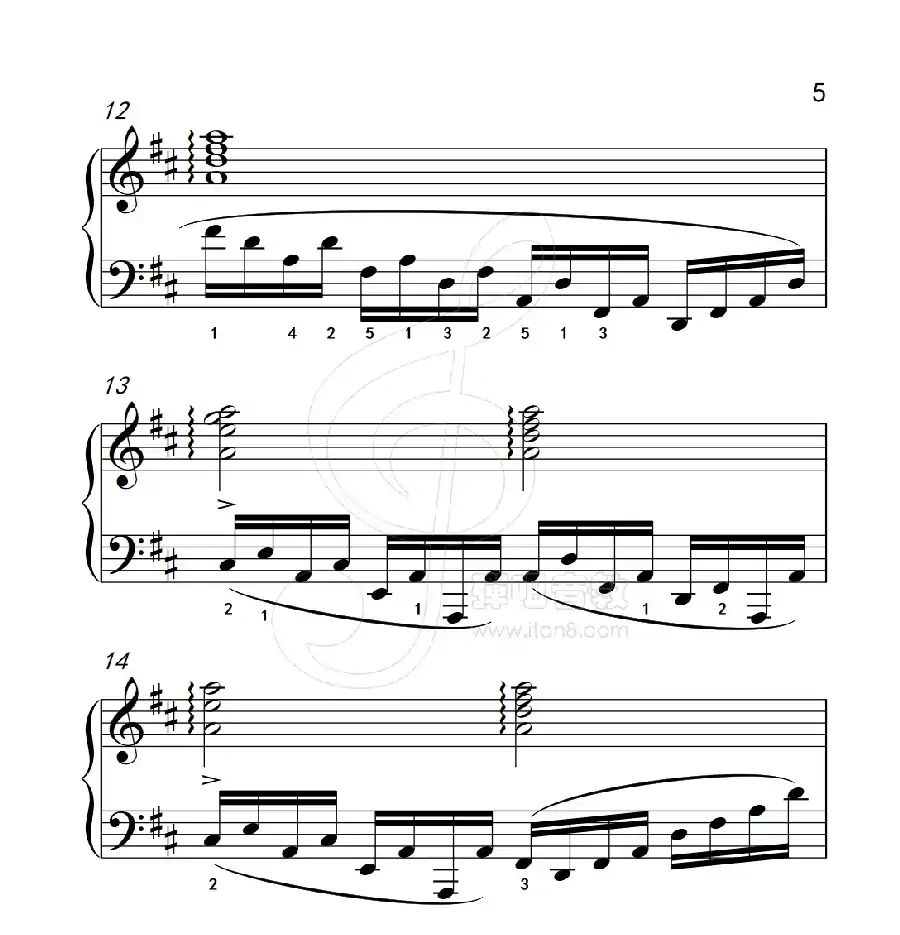 练习曲 20（克拉莫钢琴练习曲60首）