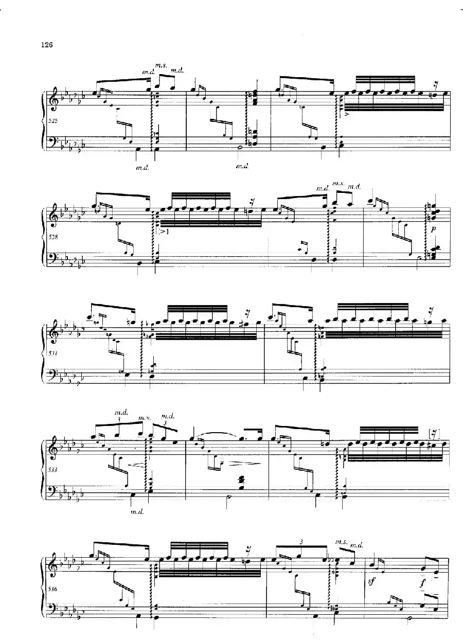 Variations and Fuge in e-flat Minor Op.23（降e小调主题变奏与赋格）