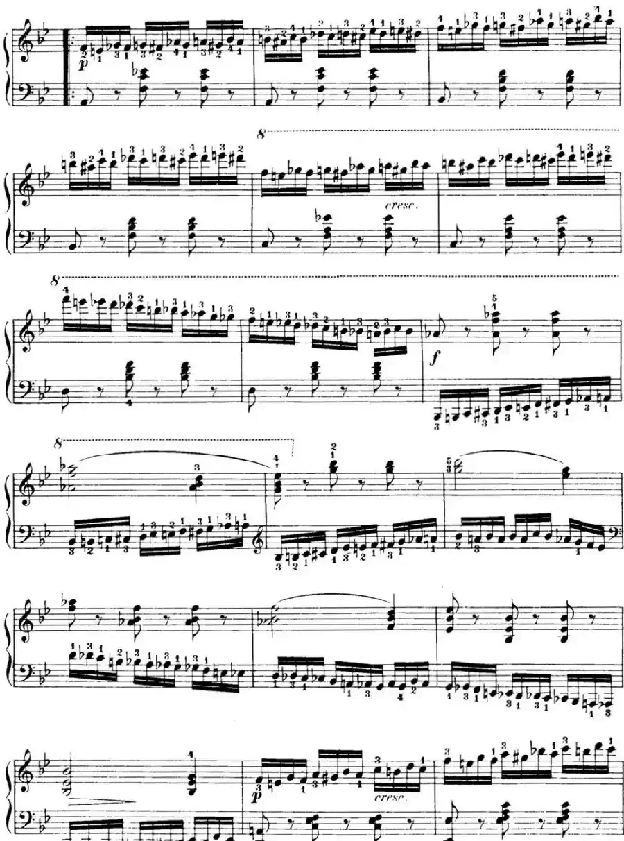 40首车尔尼Op.299钢琴快速练习曲（NO.31）