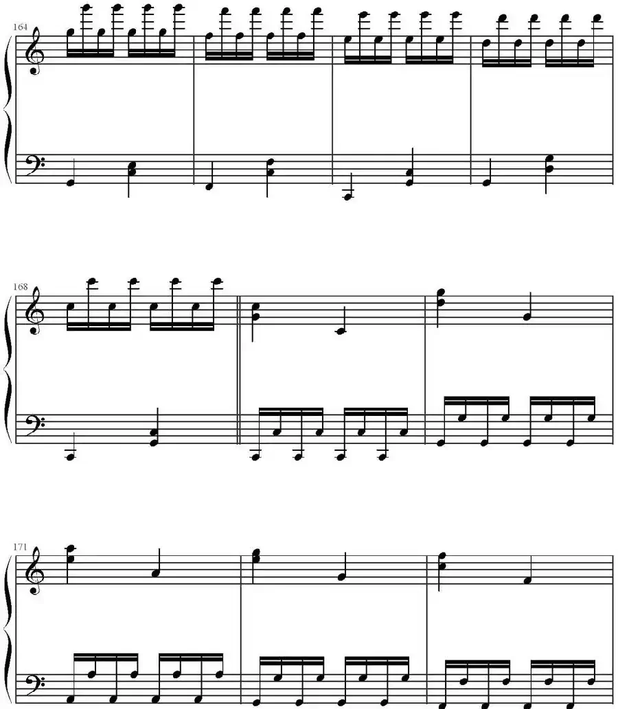 小星星（高娟伟改编、技术练习曲）