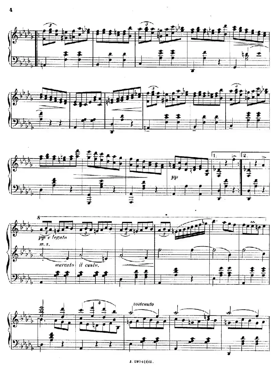 6 Etudes de Concert（6首音乐会练习曲·1）