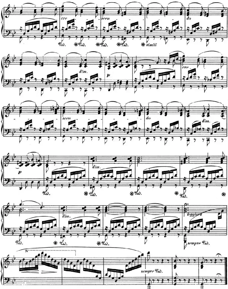 门德尔松无词歌Op.53(NO.3)