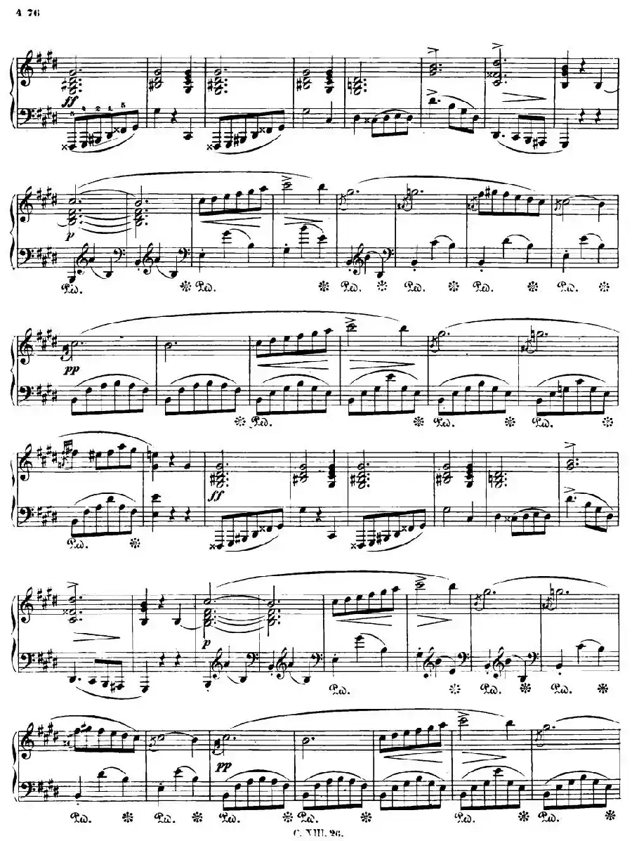 e小调圆舞曲（肖邦遗作）