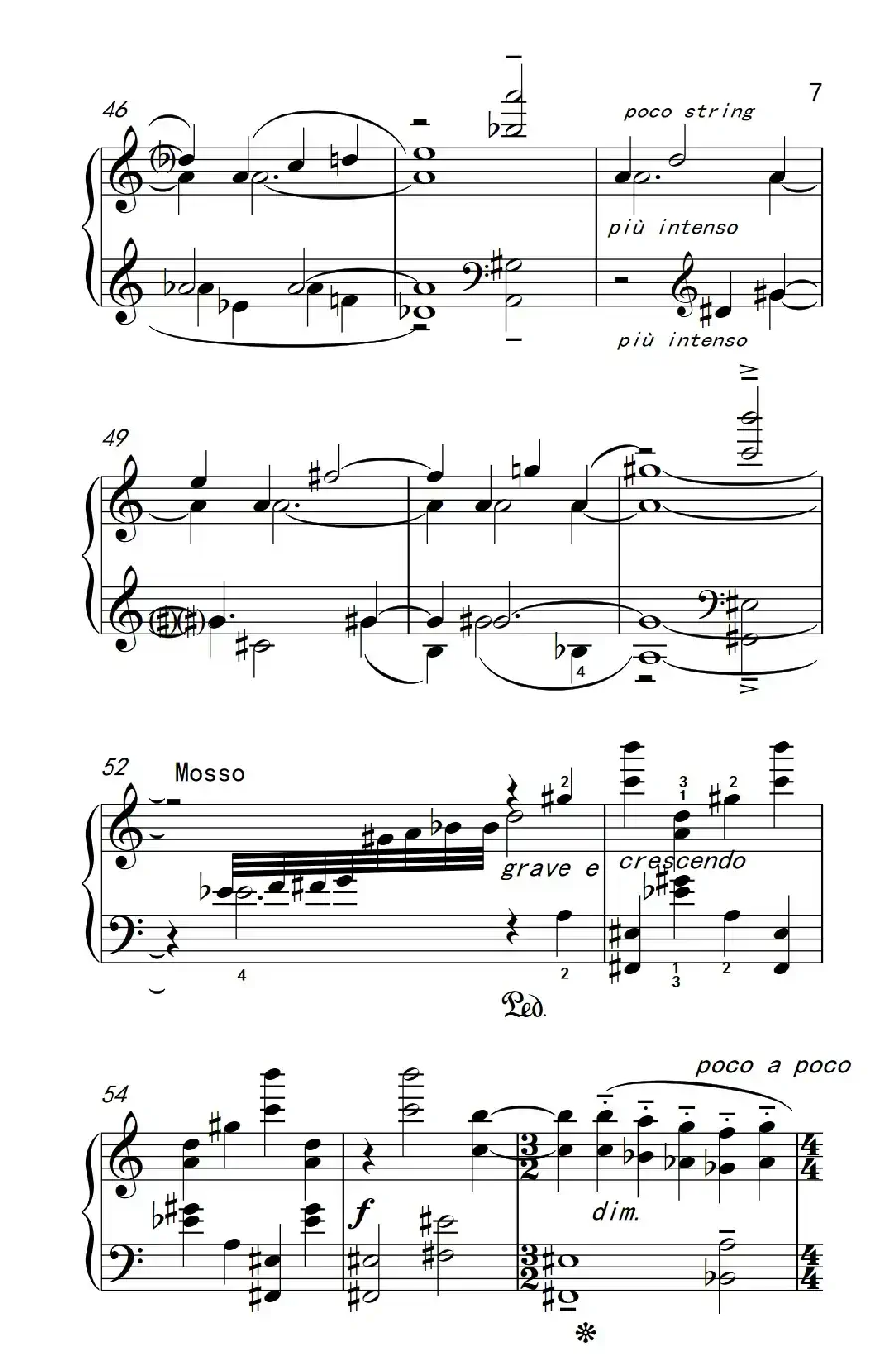 小二度与大七度（巴托克 小宇宙 钢琴教程 6）