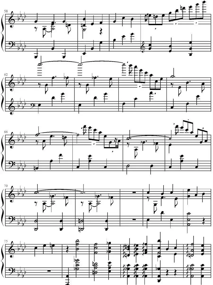 斯克里亚宾华尔兹Op.38（Scriabin Valse Op.38）