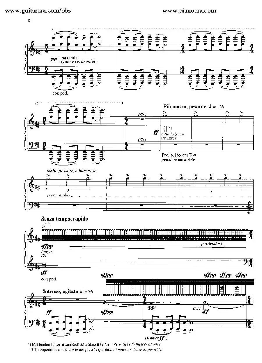 Musica Ricercata（音乐习作·2）