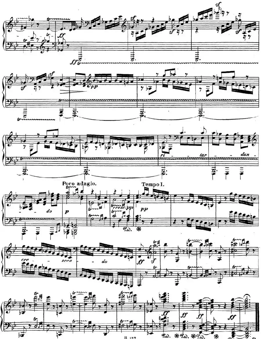 贝多芬钢琴奏鸣曲29 钢琴（锥子键琴）降B大调 Op.106 B-flat major