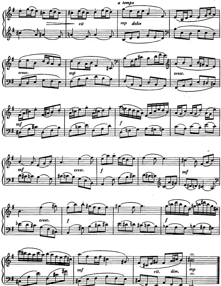小奏鸣曲（丁善德作品三十二号）