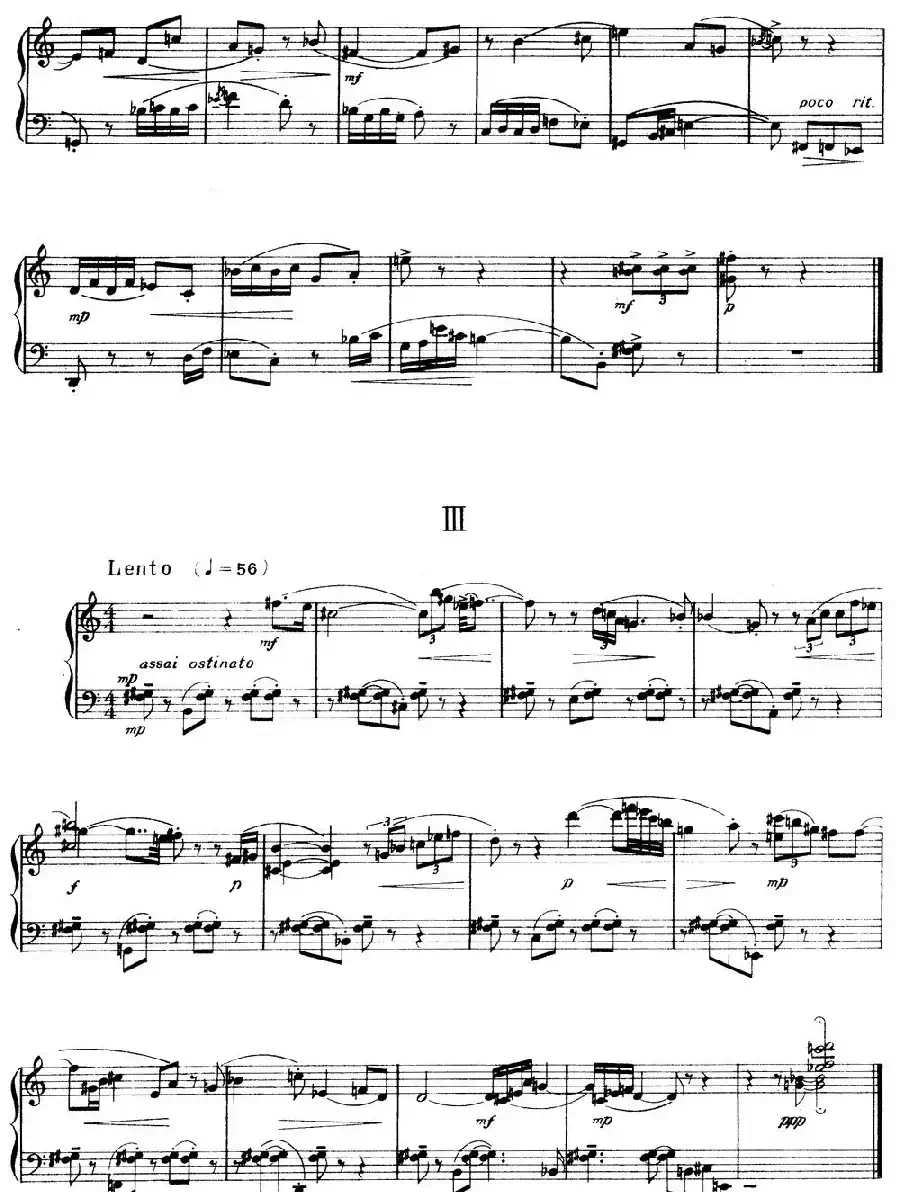 钢琴小品四首（陈铭志作曲版）