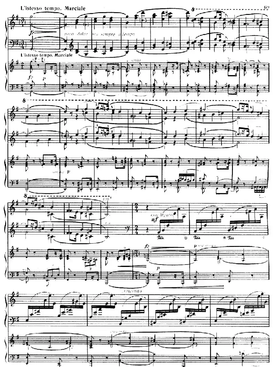 Piano Concerto No.2 in c Minor Op.50（c小调第二钢琴协奏曲·Ⅲ·双钢琴）