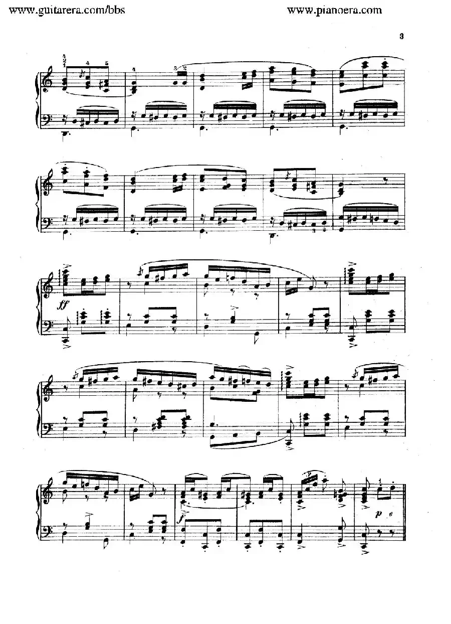 Spanish Dances Op.12（西班牙舞曲·钢琴独奏版）