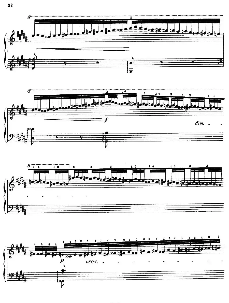 Paganini Etudes No.3 in G# （6首帕格尼尼大练习曲之Ⅲ）