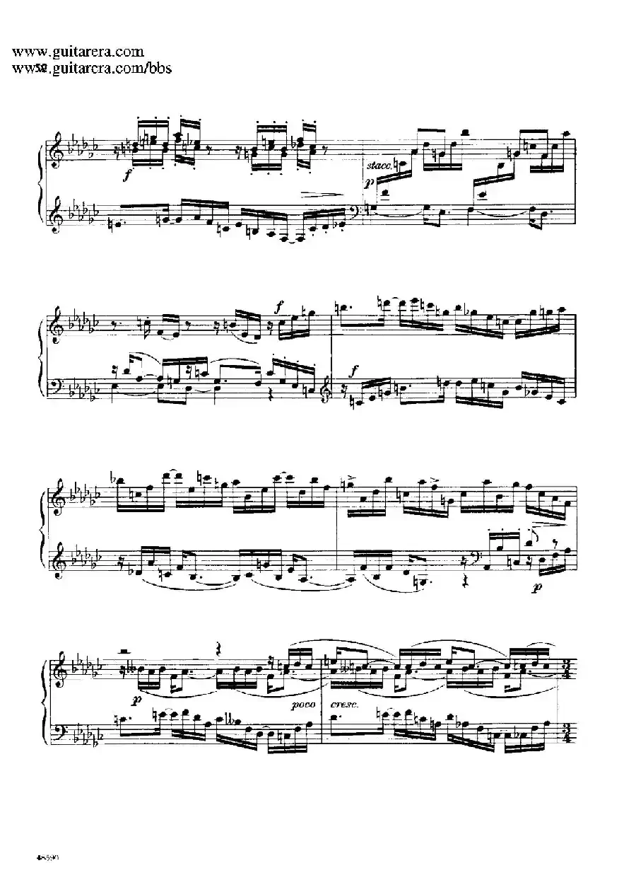 Piano Sonata Op.26（钢琴奏鸣曲·第四乐章）