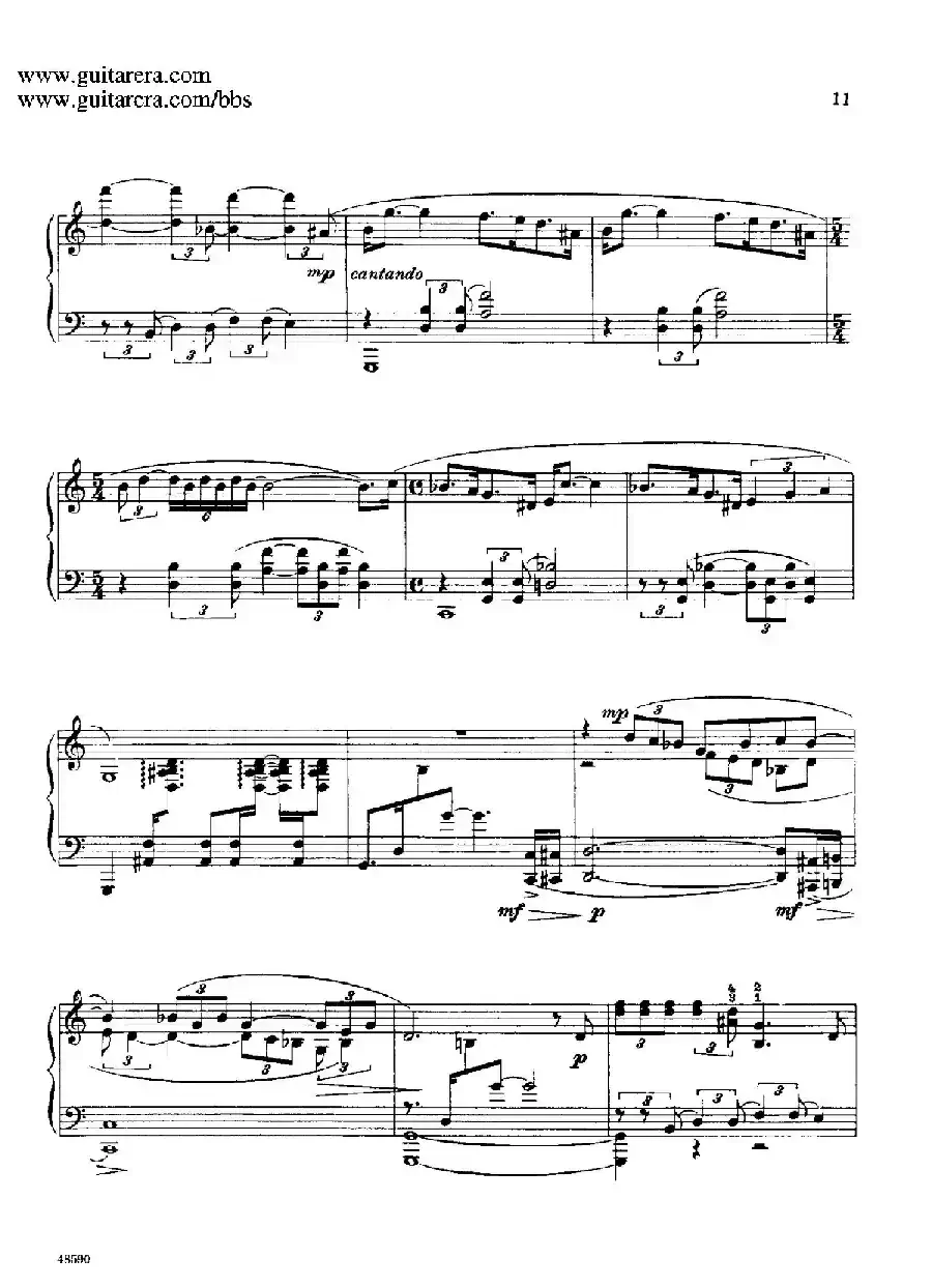 Four Excursions Op.20（旅行·2）