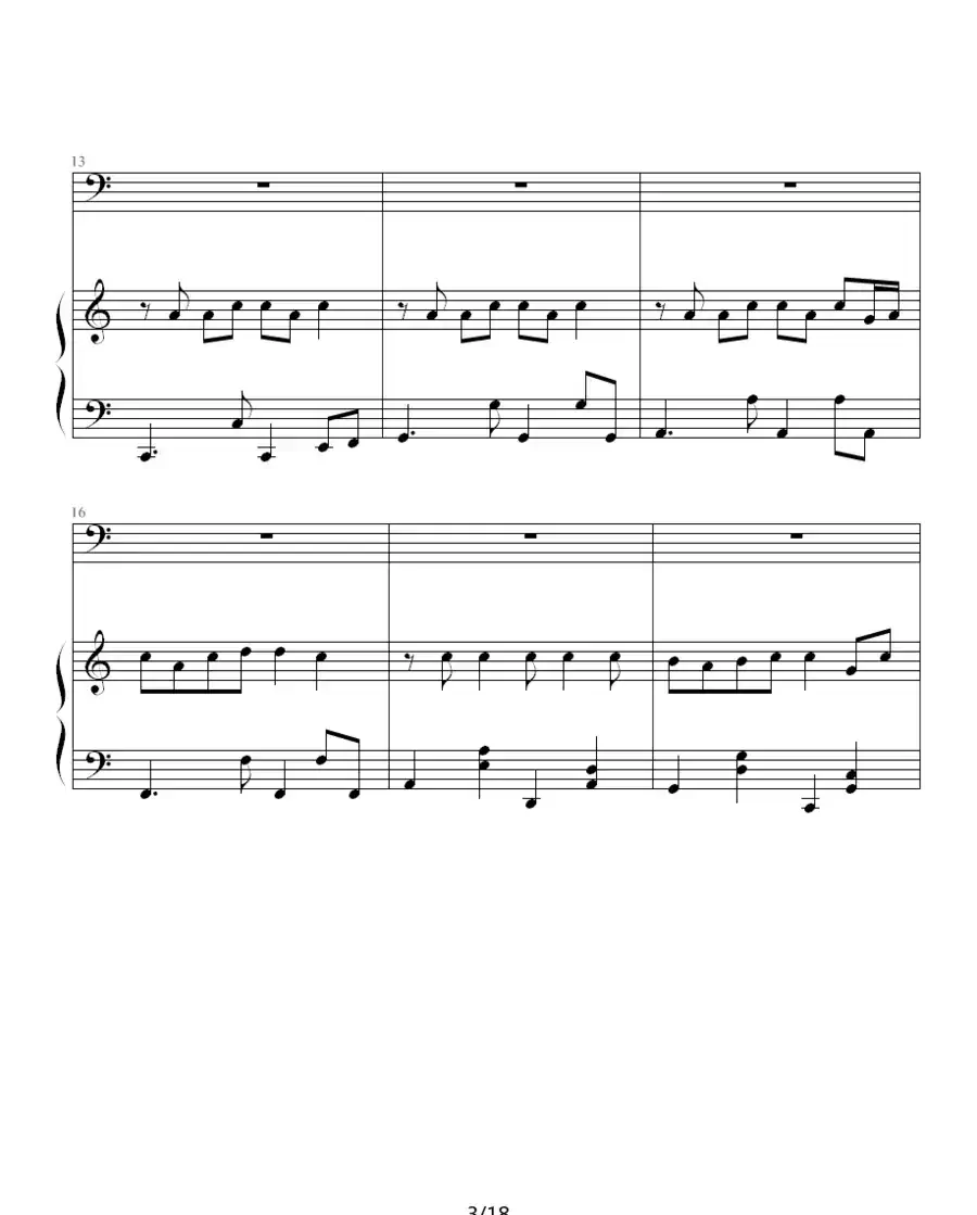 Title（钢琴伴奏谱）