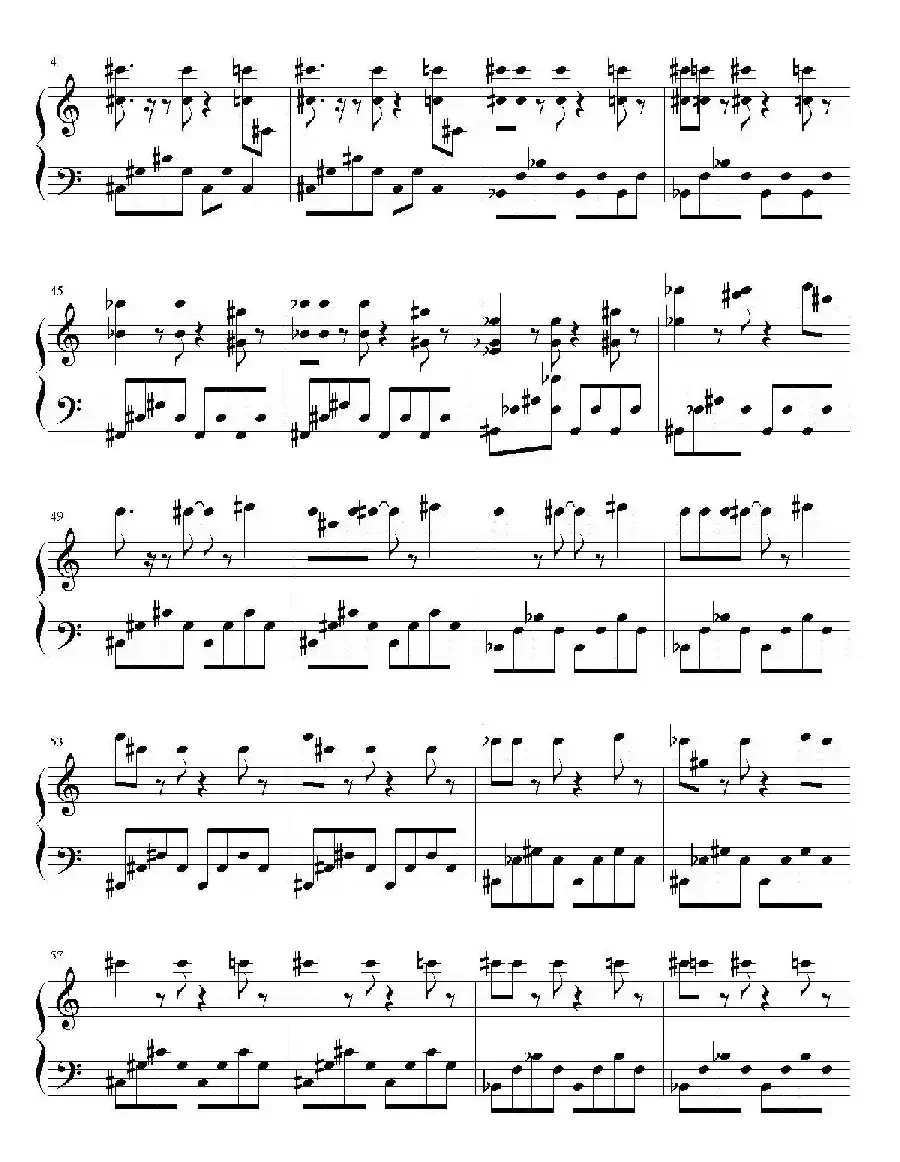 心灵钢琴曲：脑海浮现