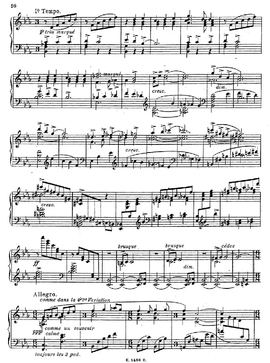 Sonate Romantique Op.3（浪漫奏鸣曲·Ⅱ）
