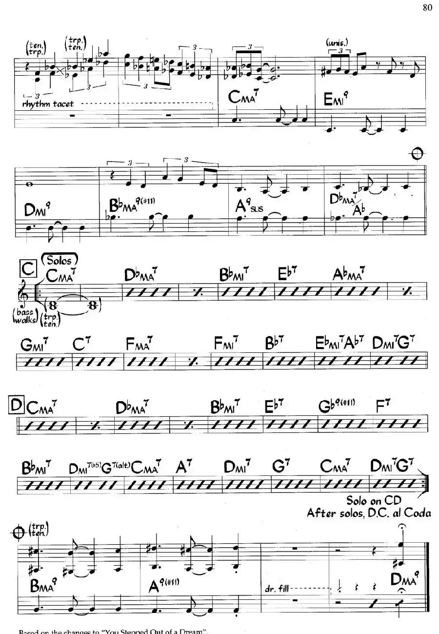 Chick's Tune（爵士钢琴曲）