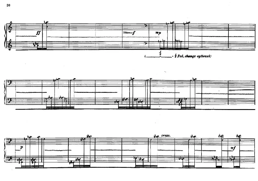 12 Etudes for Piano（博尔科姆12首钢琴练习曲·9）