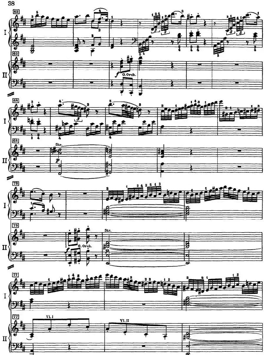 二十八部钢琴协奏曲 No.26（(P31-45）