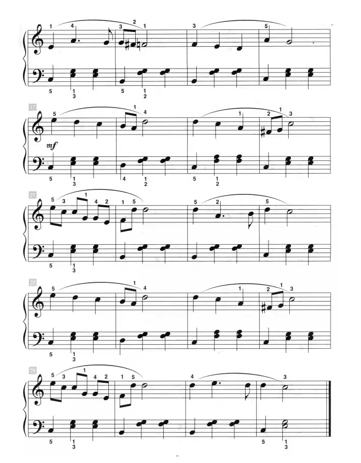 散塔路琪亚（儿童古典钢琴小品）