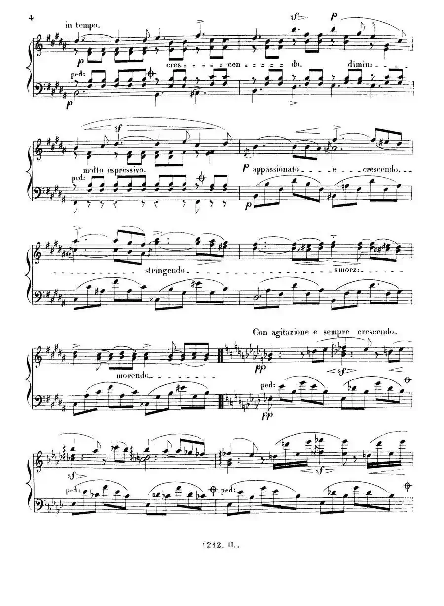 3 Nocturnes Caractéristiques Op·45（3首个性夜曲·1）
