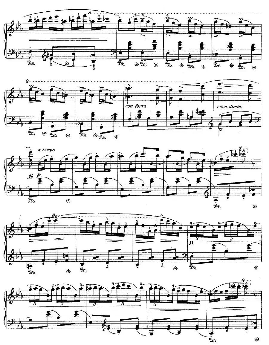Rondo in E flat Major Op.16（降E大调回旋曲）