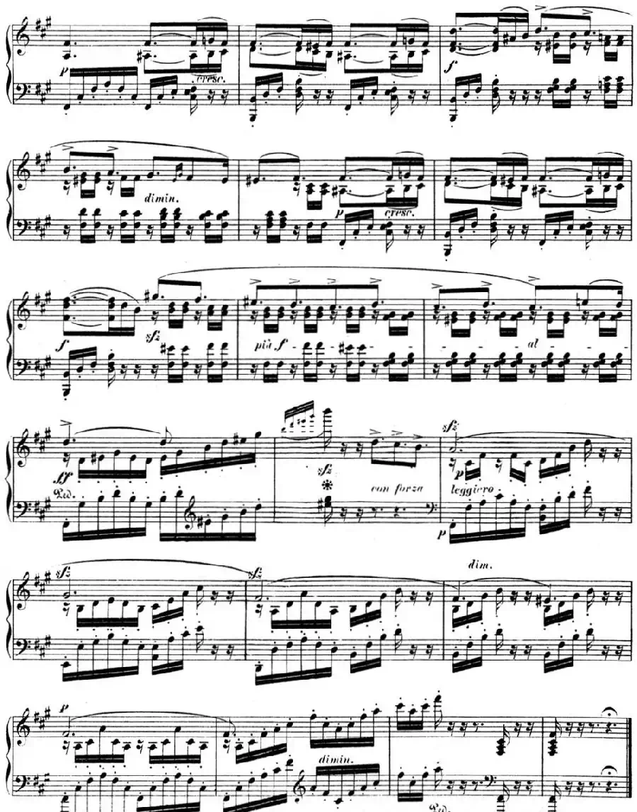 门德尔松无词歌Op.67(NO.2)