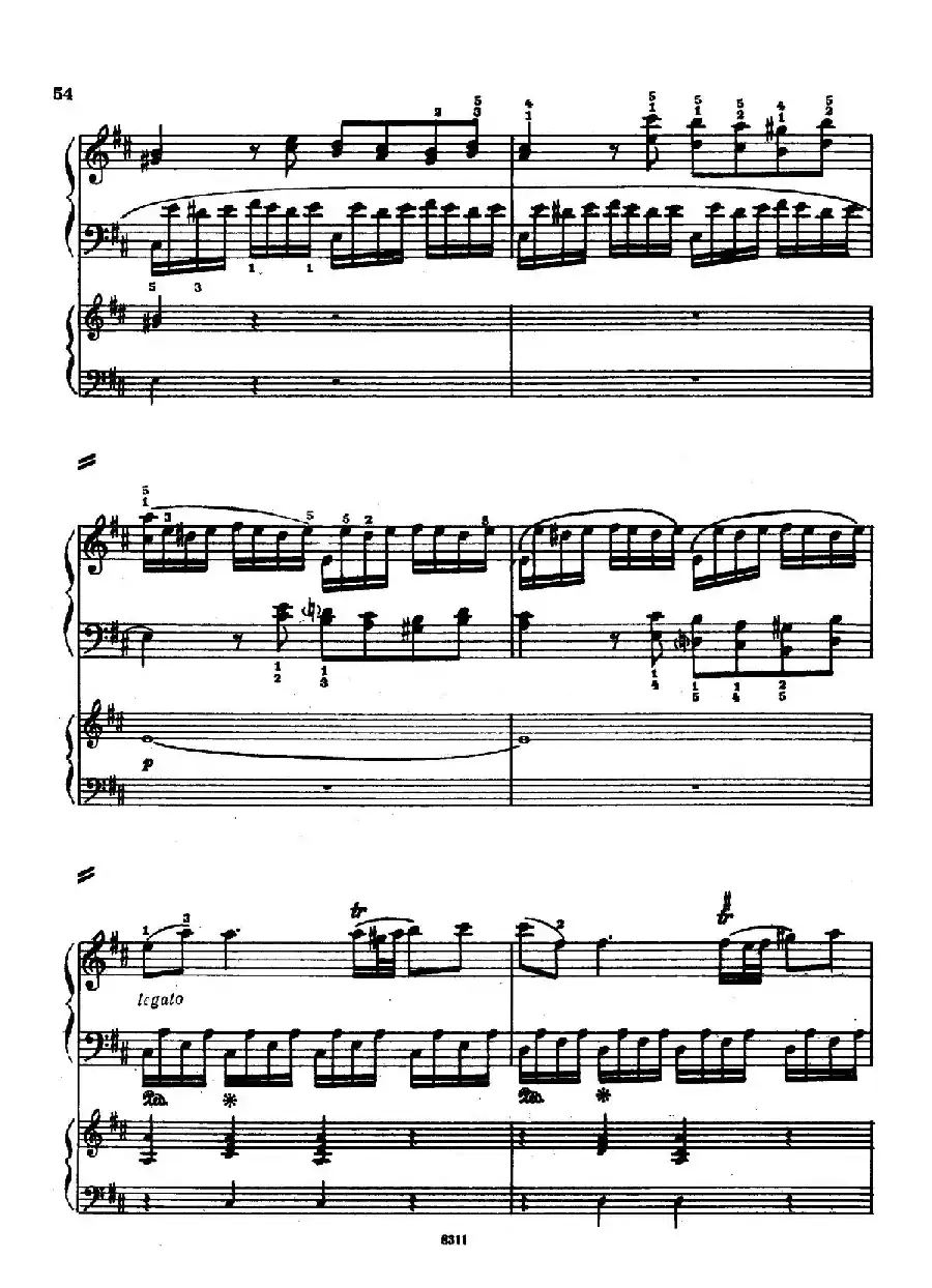 Concerto no 5 K 175 - 2 Piano（Ⅰ）