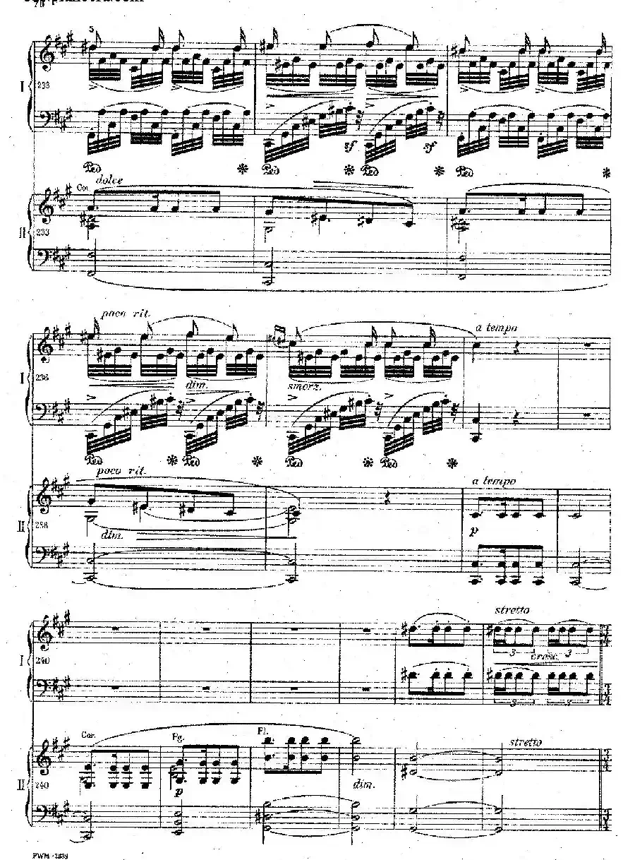 Grand Fantasy on Polish Airs Op.13（华丽的波兰民歌幻想曲·双钢琴版）