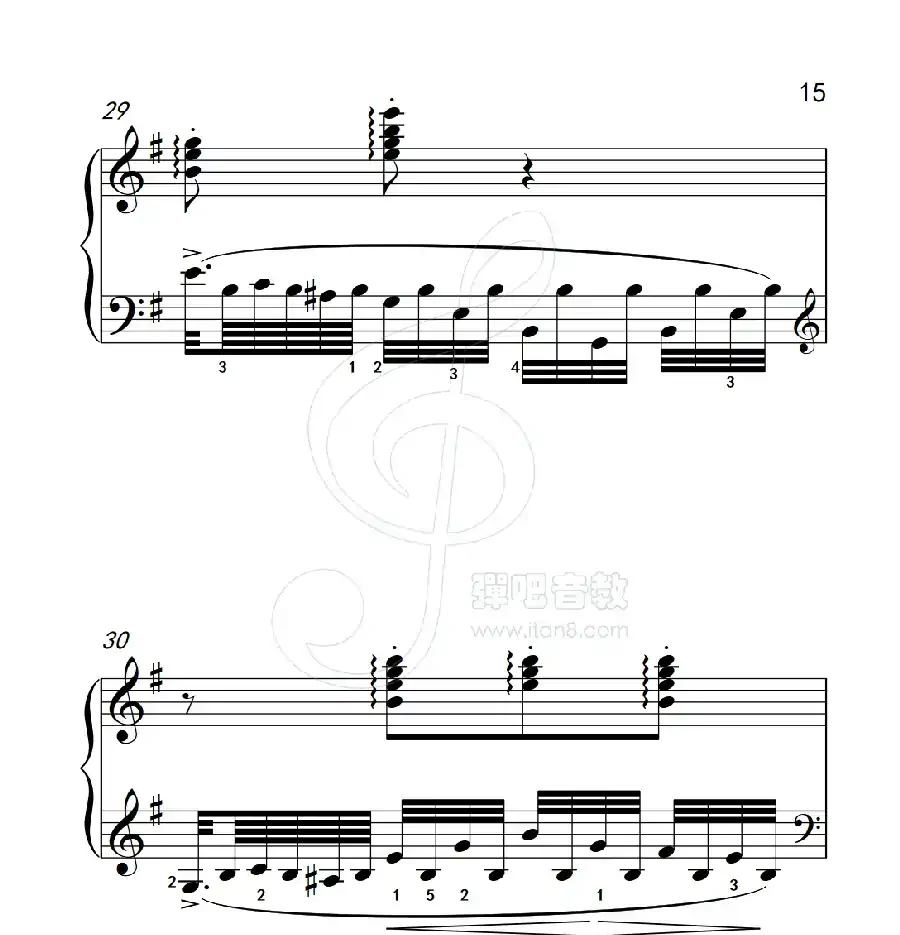 练习曲 58(克拉莫钢琴练习曲60首)