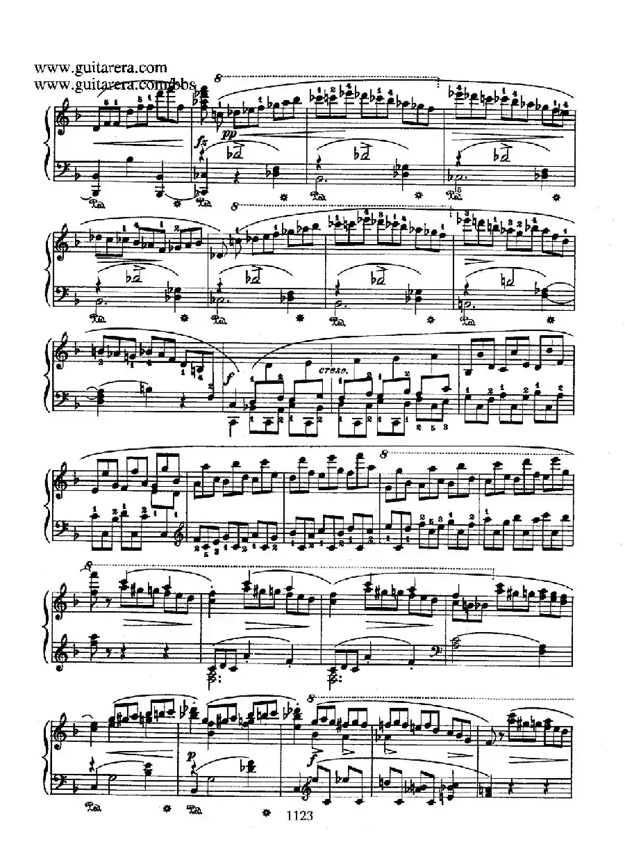 Piano Concerto No.2 in f Minor Op.21（f小调第二钢琴协奏曲·钢琴独奏版）