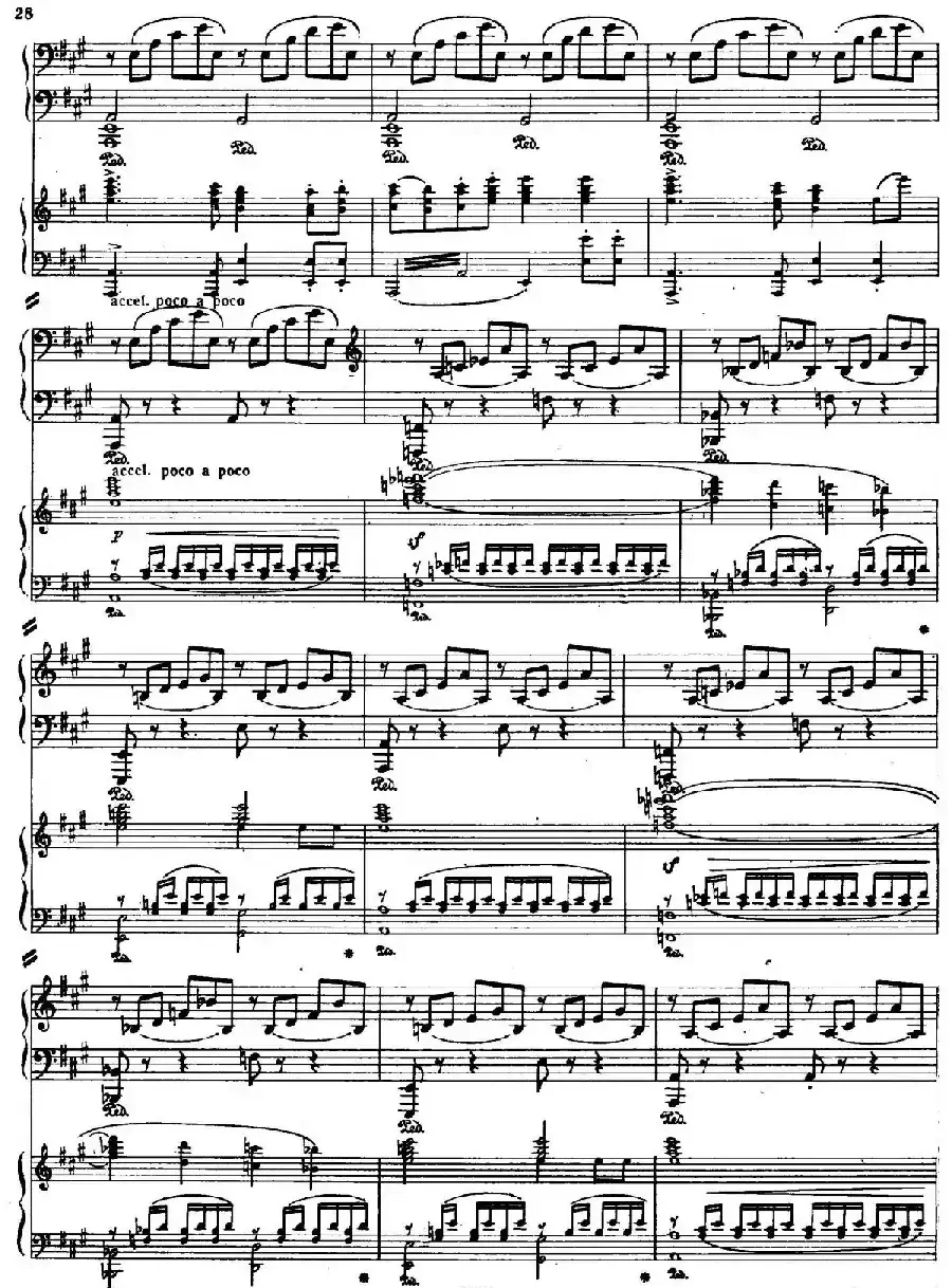 Piano Concerto in a Minor Op.54（a小调钢琴协奏曲·双钢琴）