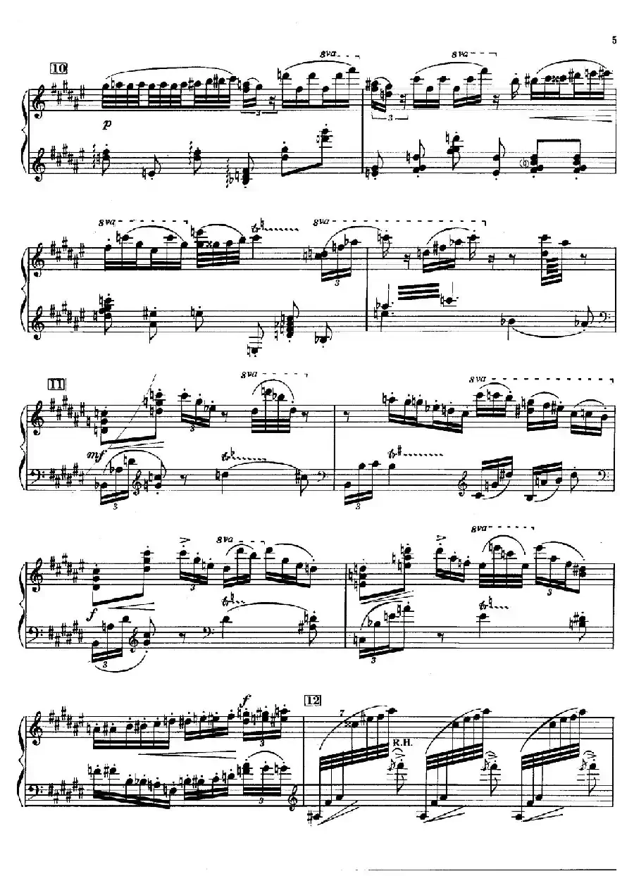 火鸟组曲 Firebird Suite（拉夫林改编钢琴独奏版）