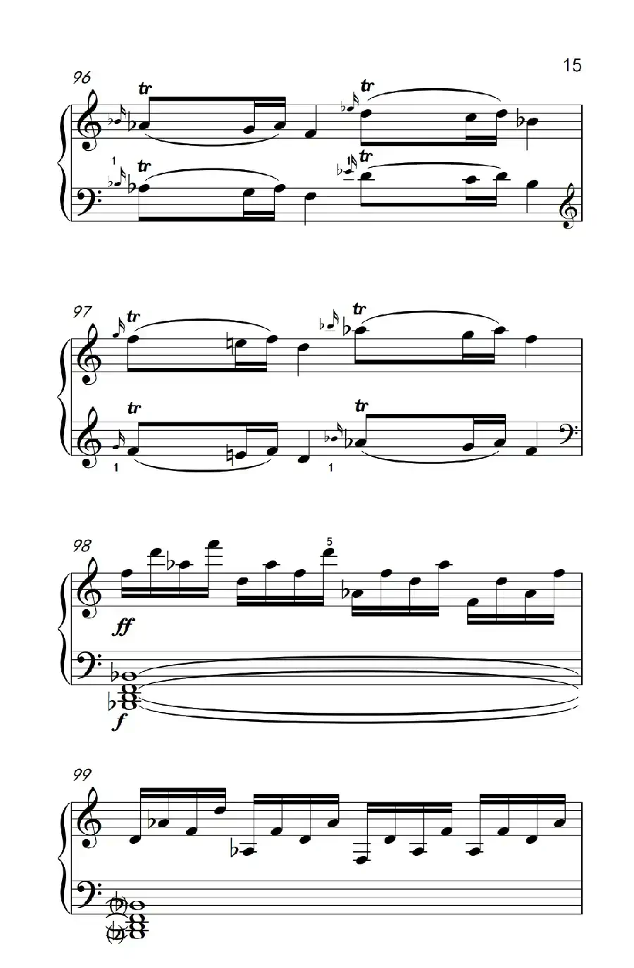 奏鸣曲 Opus 2 Nr.3 第一乐章(贝多芬奏鸣曲集 1)