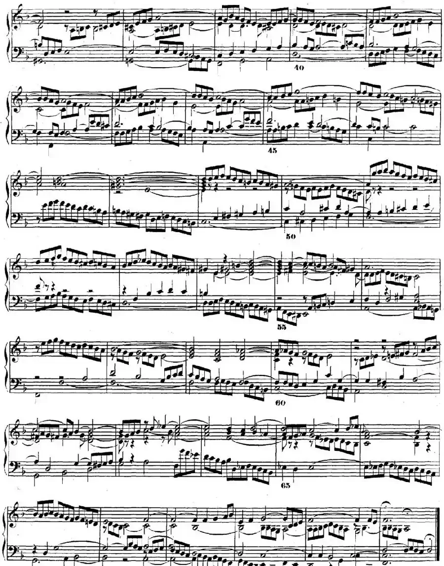 巴赫《平均律钢琴曲集·第二卷》之前奏曲（NO.11）