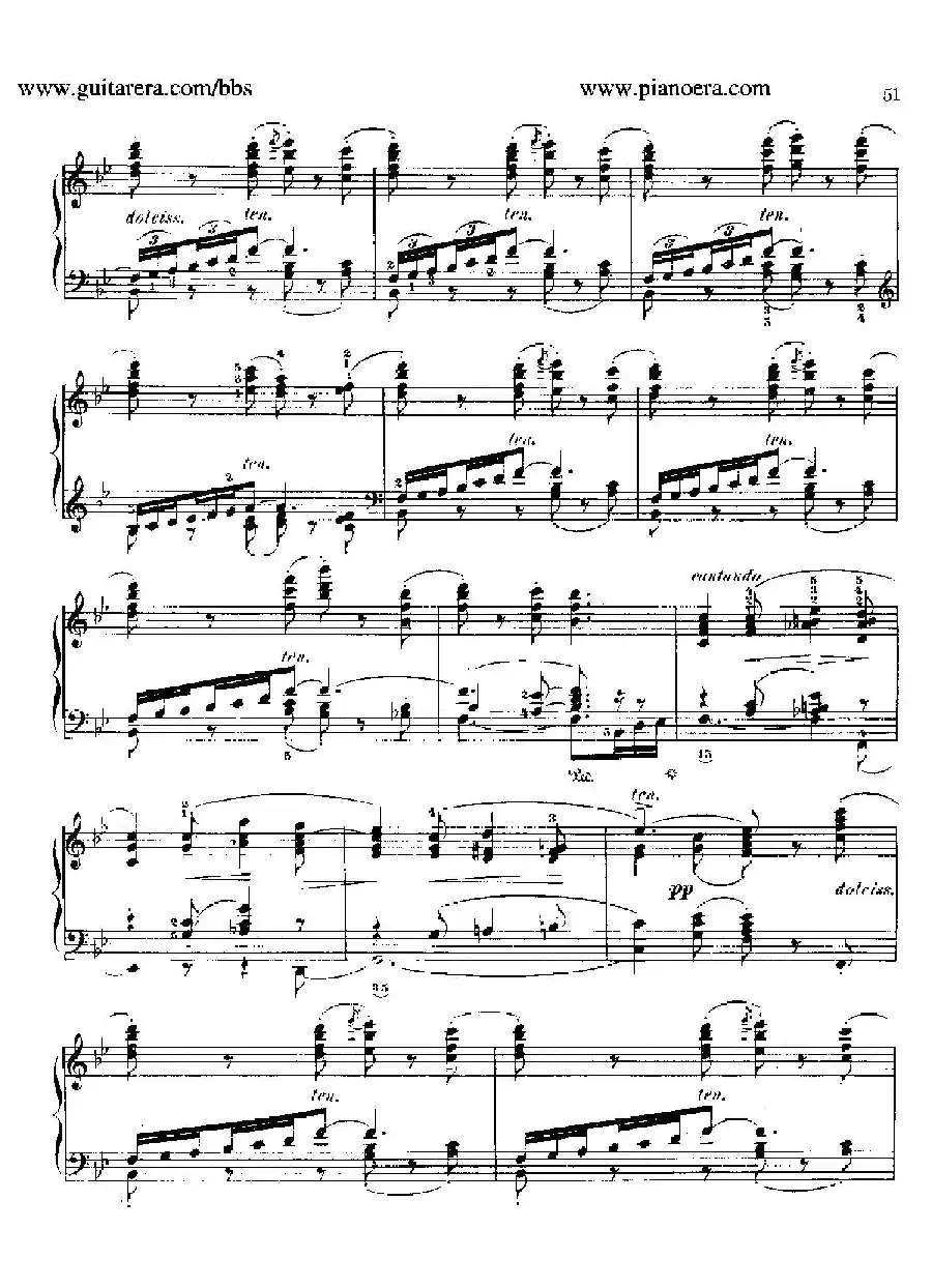 Gondoliera in g Minor Op.41（g小调船歌）