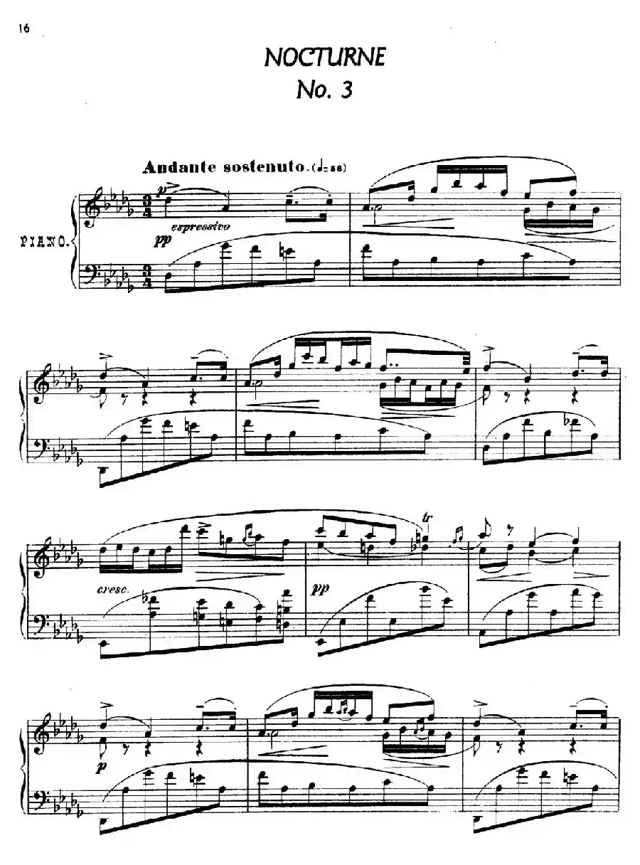 24 Characteristic Pieces Op.36（24首性格小品·3）